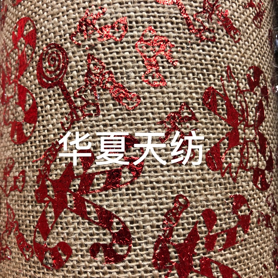 烫金银麻布批发零售厂家直销多细节图