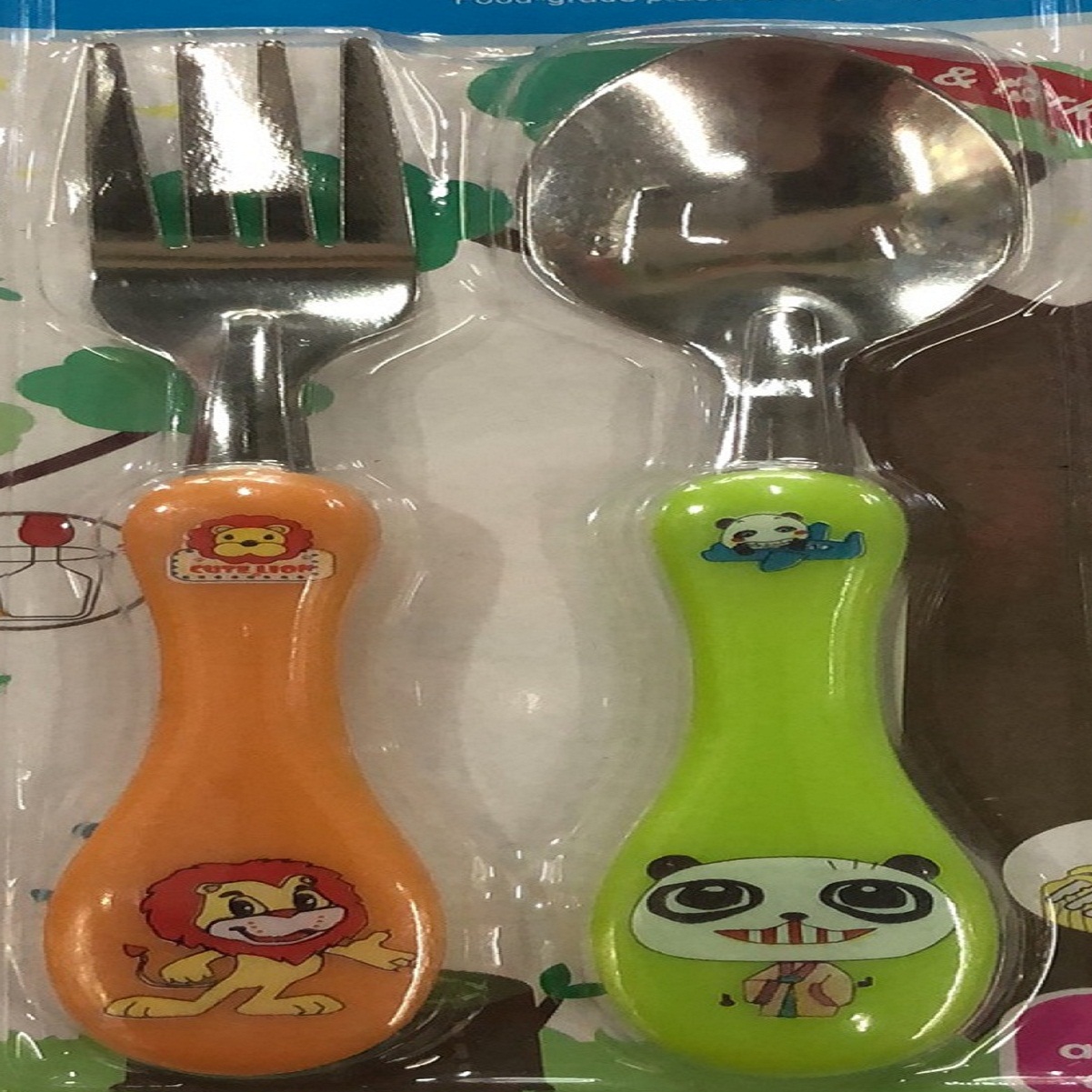 不锈钢勺子叉子套装细节图