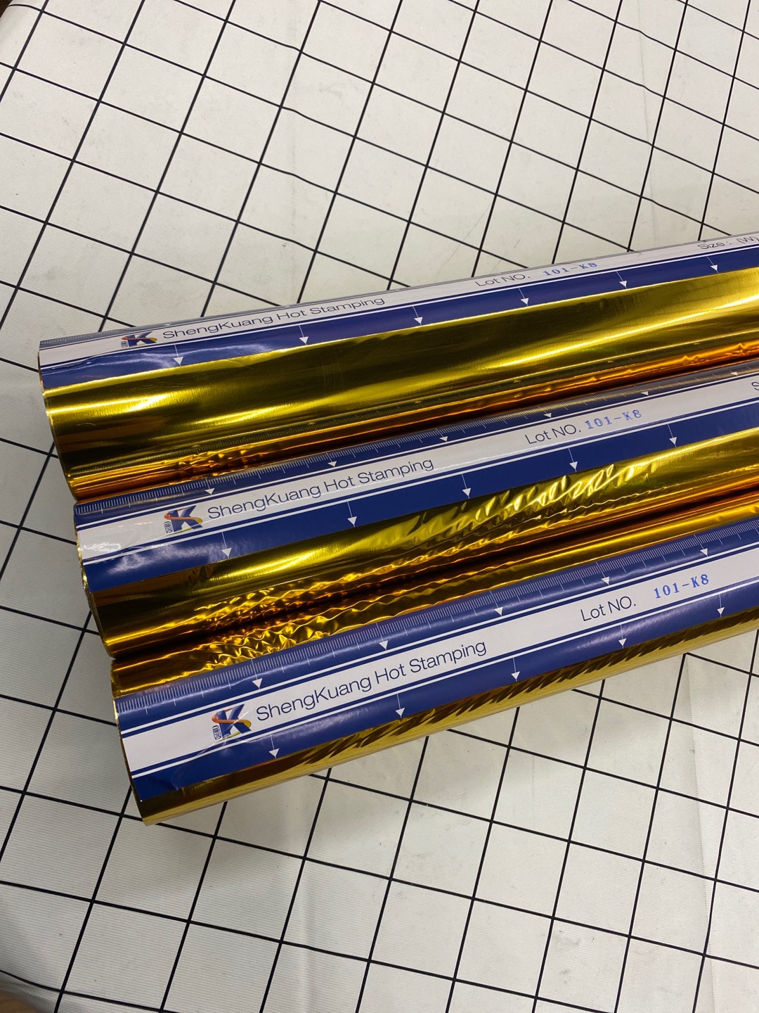 盛况烫金材料印刷材料电化铝通用型烫金纸金色