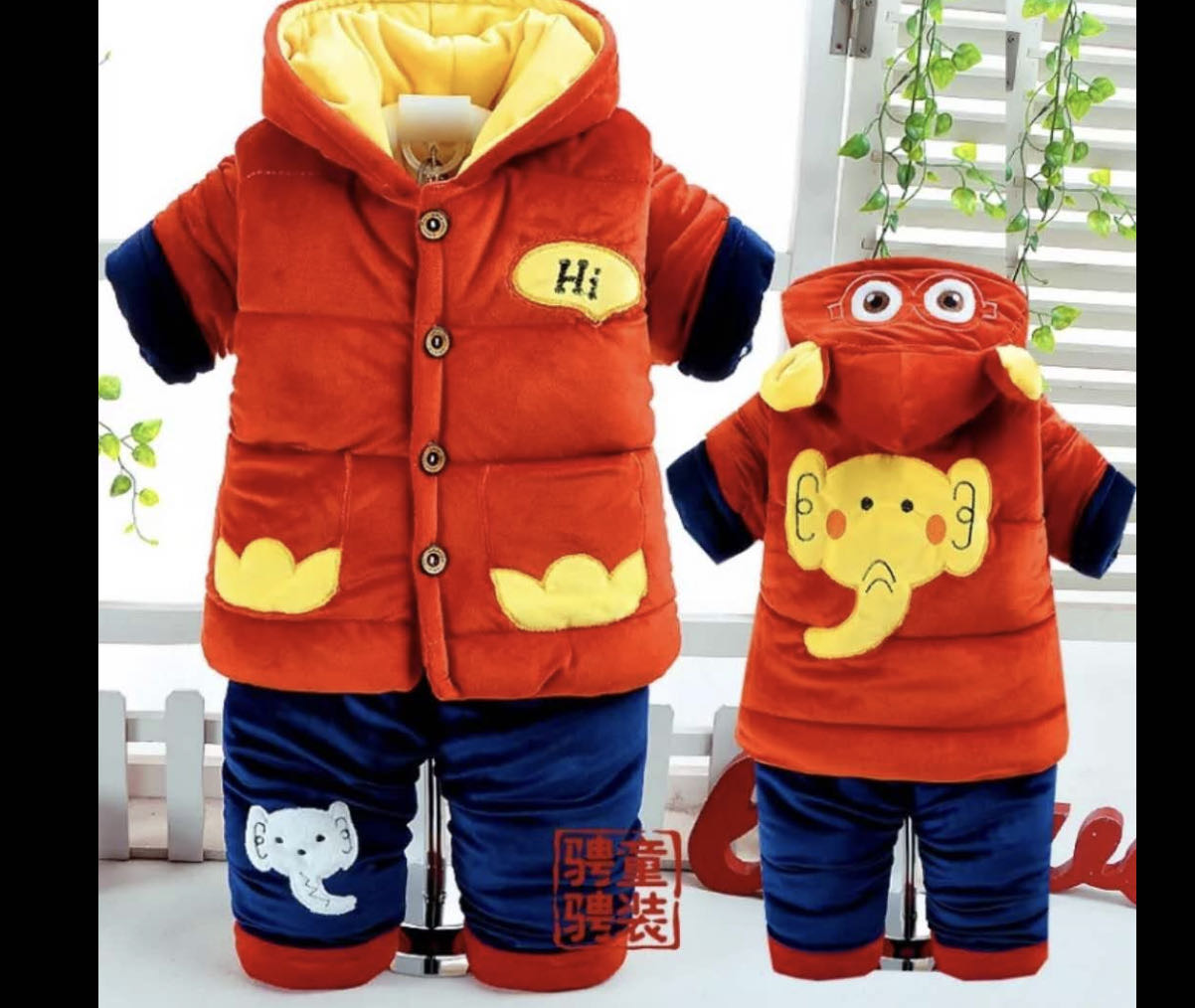 For infants and toddlers aged 0-1-2 years old, there are cotton-padded jackets and cotton-padded clothes. For boys aged 3-6-9 months, there are thick and fluffy jackets for winter Specification image