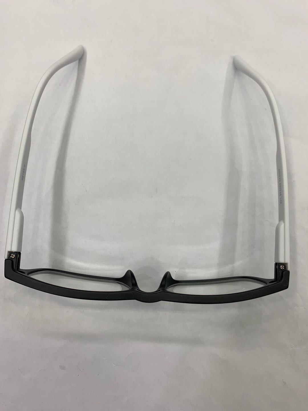 Classic black-framed square full-frame myopia glasses and plain glasses details Picture