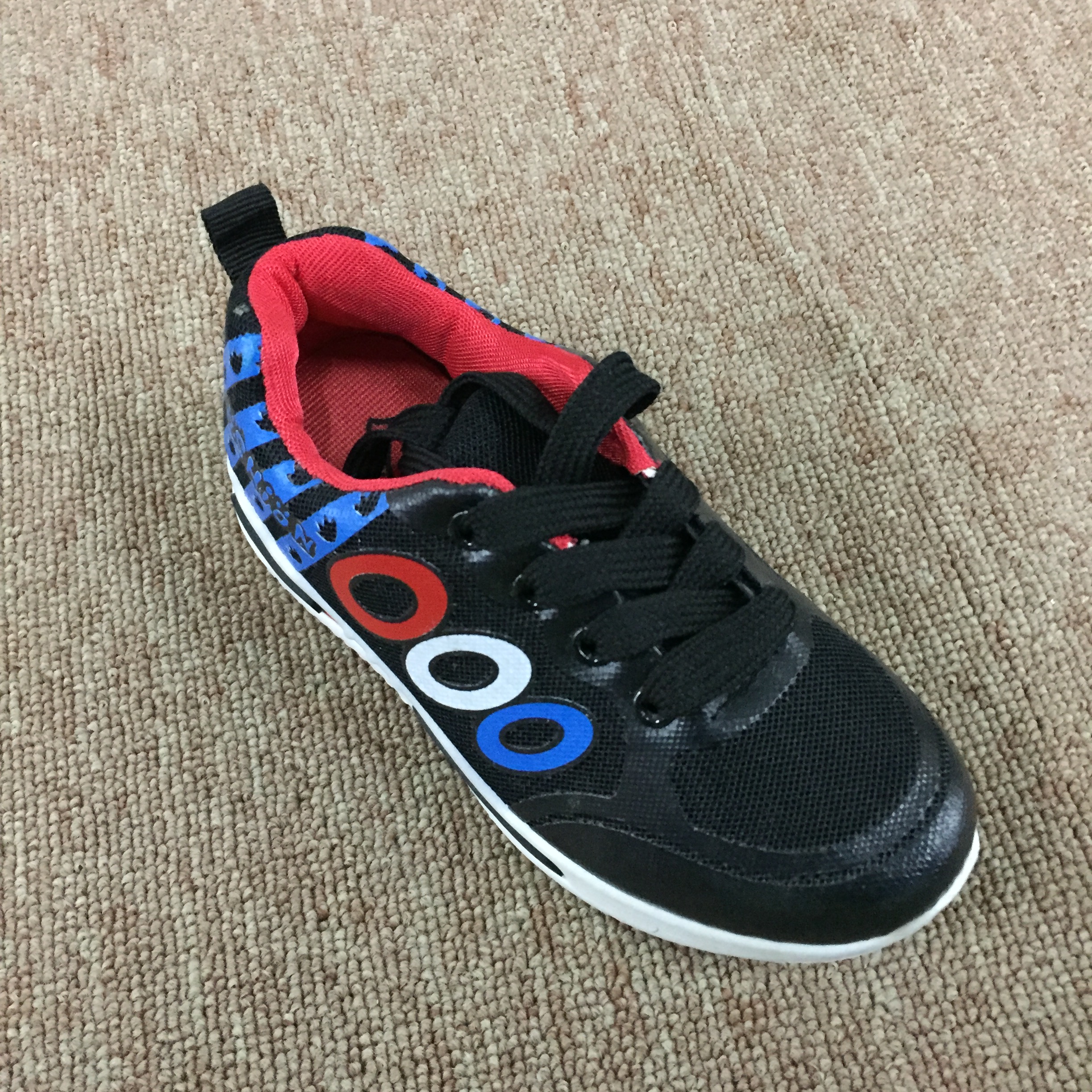 Casual Korean Fashion Children's Breathable Medium Fashion Children's Shoes Specification drawing