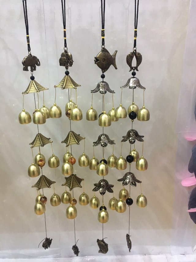 多款式挂饰金属多个铜铃铛门铃工艺品阳台装饰挂件莹浩工艺