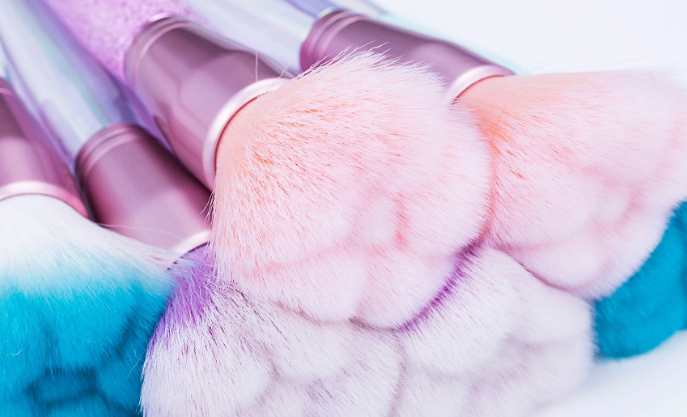 New single-flower-shaped powder brush makeup brush, makeup tool, blush brush, eyeshadow brush Specification image
