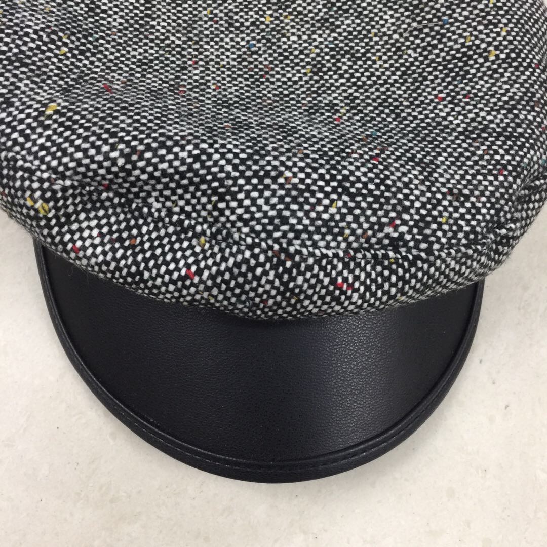 A British-style baseball cap for women, a versatile Korean style, a casual Japanese style, a painter's hat for autumn and winter, and a checked pumpkin hat for winter details Picture