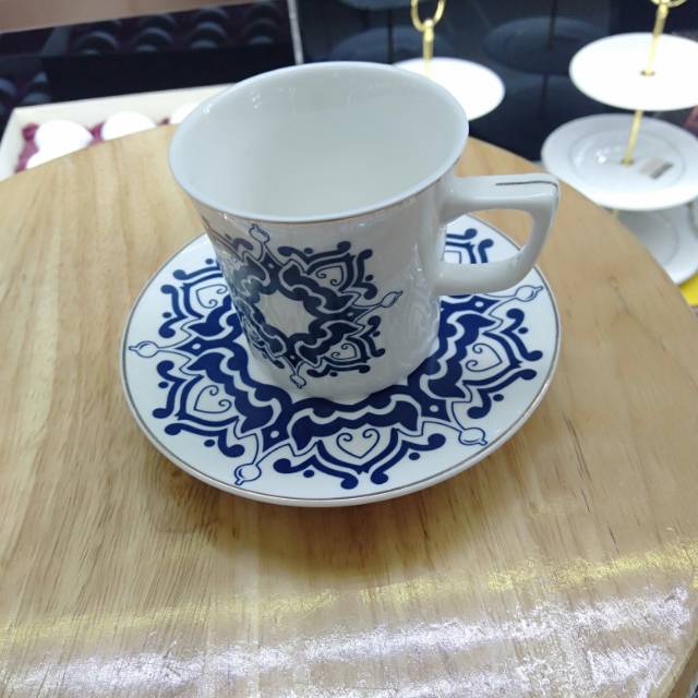 English Afternoon Tea Tea Set Coffee Cup Saucer Bone China Black Tea Cup Ceramic European Small Luxury Specification drawing