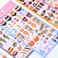相册装饰素材工具日式透明和纸手账诱人食物寿司糖果雪糕粘贴纸产品图