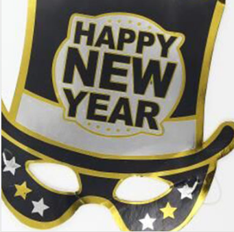 Venta caliente creativo carnaval año nuevo fiesta vestir accesorios sombreros de papel botellas estilo gafas máscara al por mayor Specification image