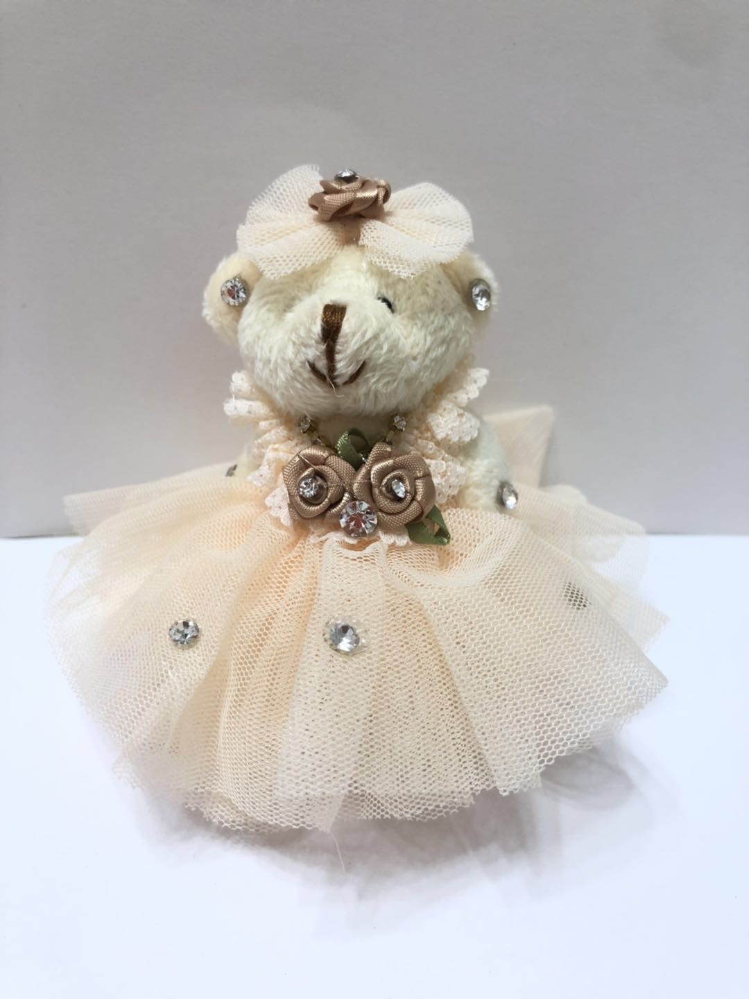 Plush toys Jane yellow dress bear modeling lovely home decoration pieces full figure