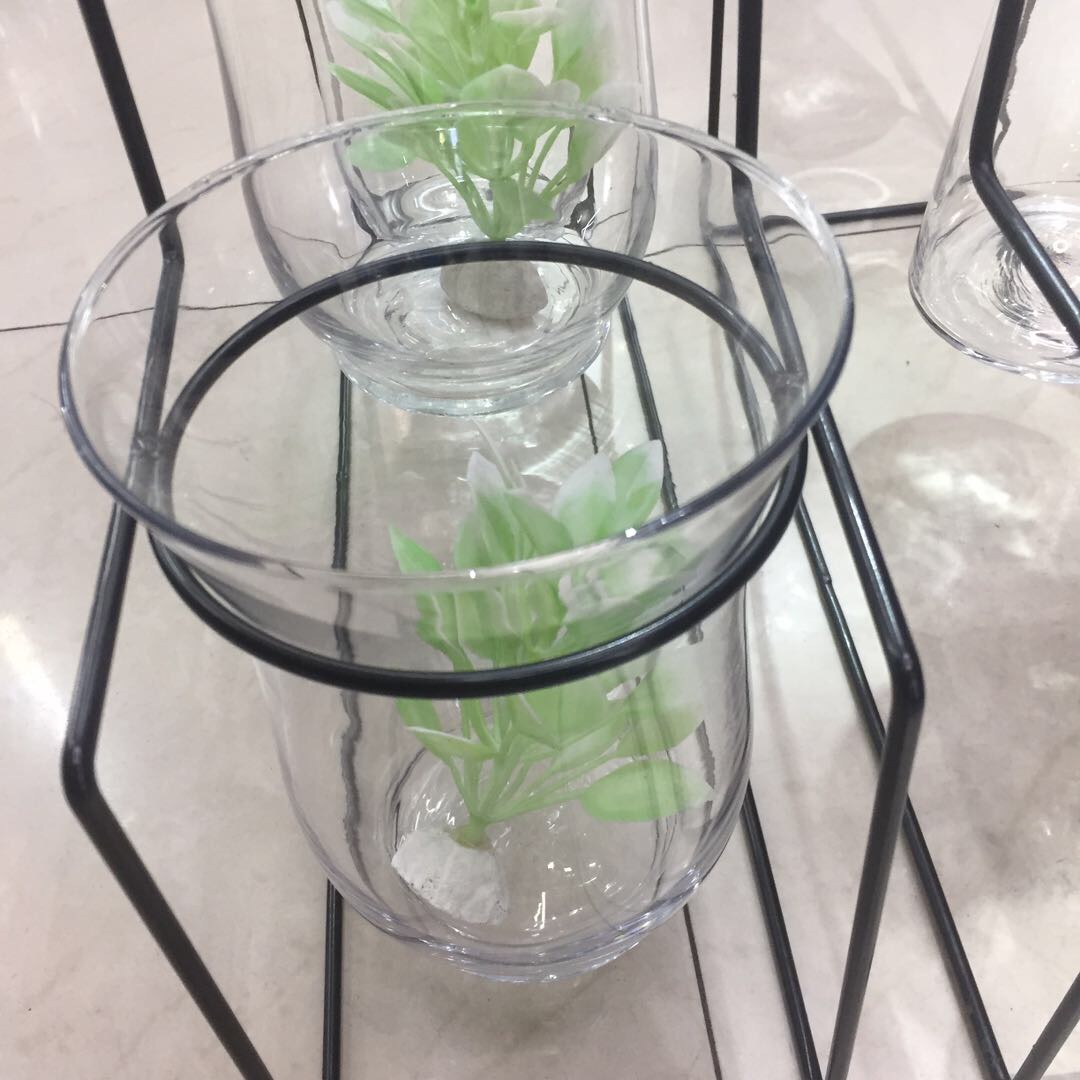 Glass balcony flower arrangement ornaments, utensils, hydroponic and aquaculture utensils and ornaments details Picture