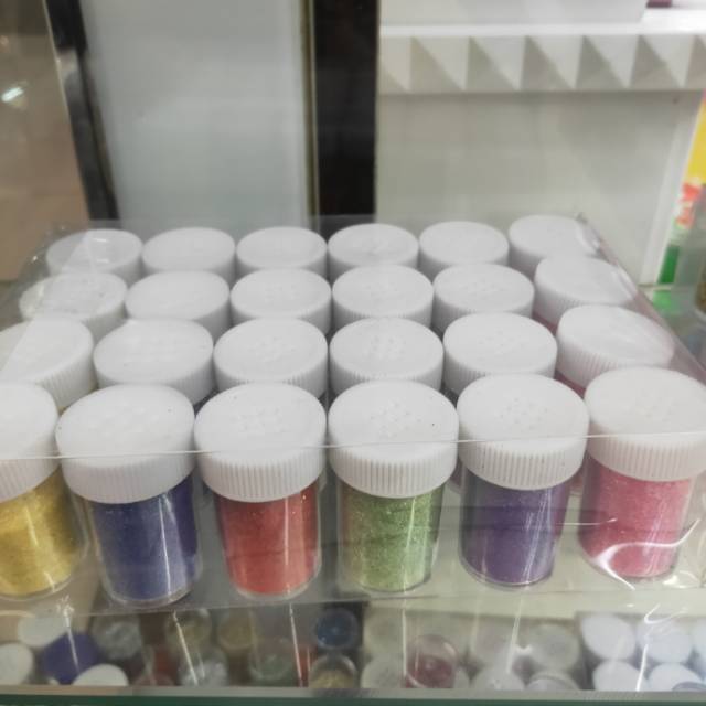 金粉彩粉儿童玩具画画散粉亮粉