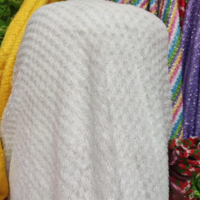 短毛绒针织布服装面料装饰布