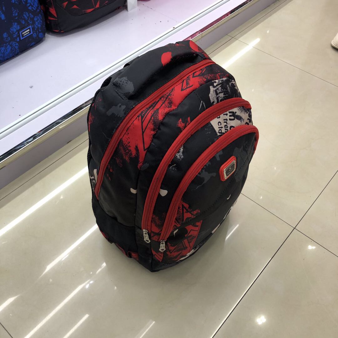 初中学生书包男孩轻便大童五年级小学生三到六年级减负双肩包男童产品图