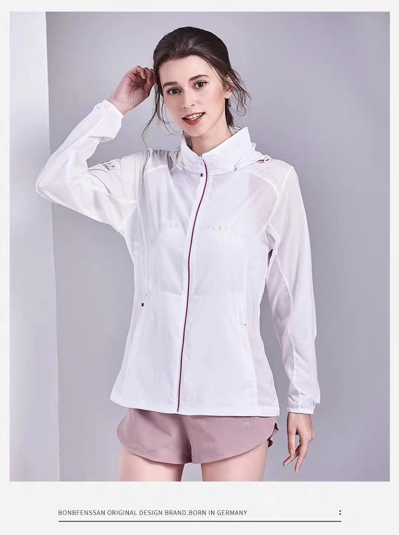 短外套防晒衣女2020夏季新款防紫外线百搭薄款网红骑车棒球白色防晒服