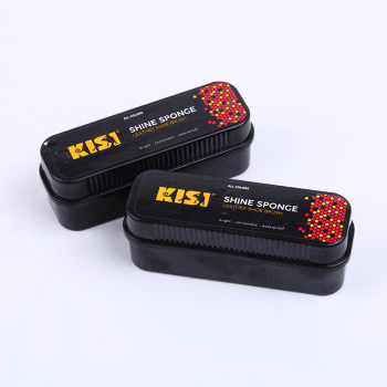 Professional leather goods, shoe polish, sponge brush, sponge shoe polish Specification drawing
