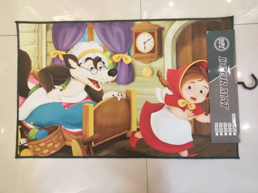 小红帽和大灰狼格林童话地垫