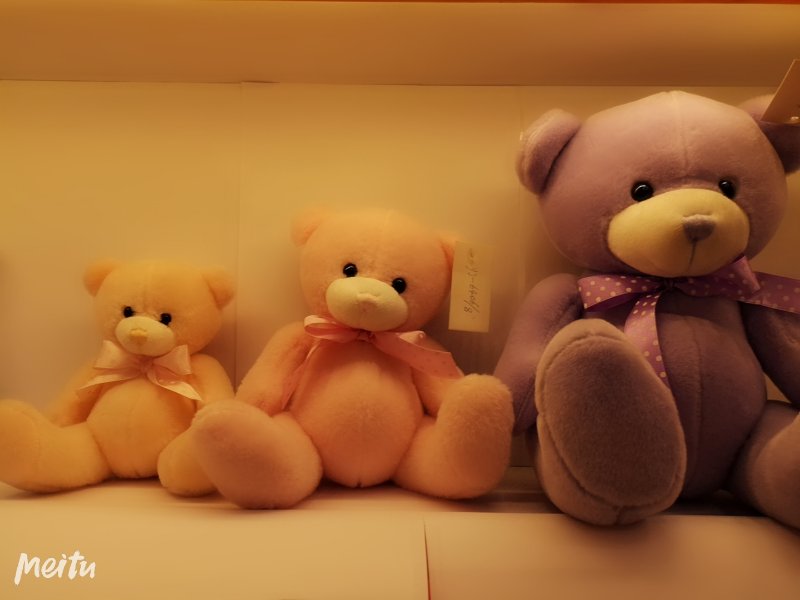 Wholesale of 6406/8-inch bow tie bear Teddy Bear Guang Saile plush toys from the manufacturer Specification image