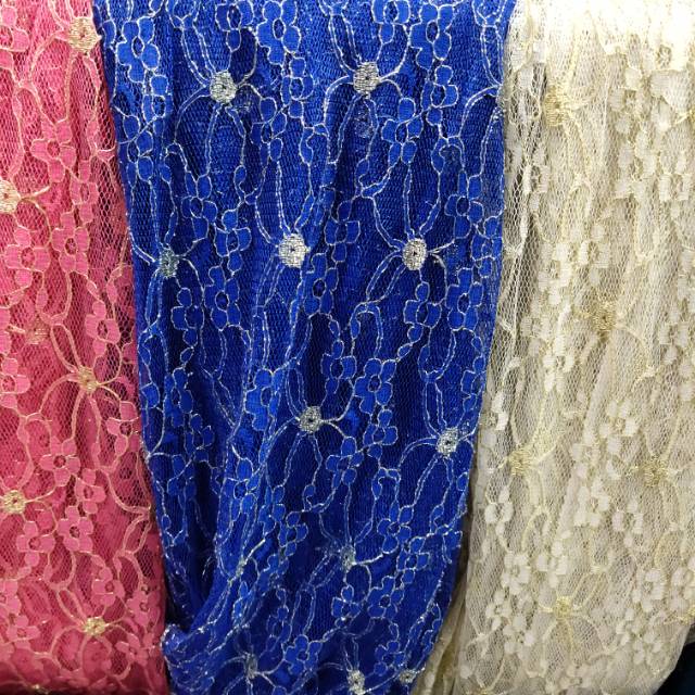 满天星蕾丝童装服装帽子面料