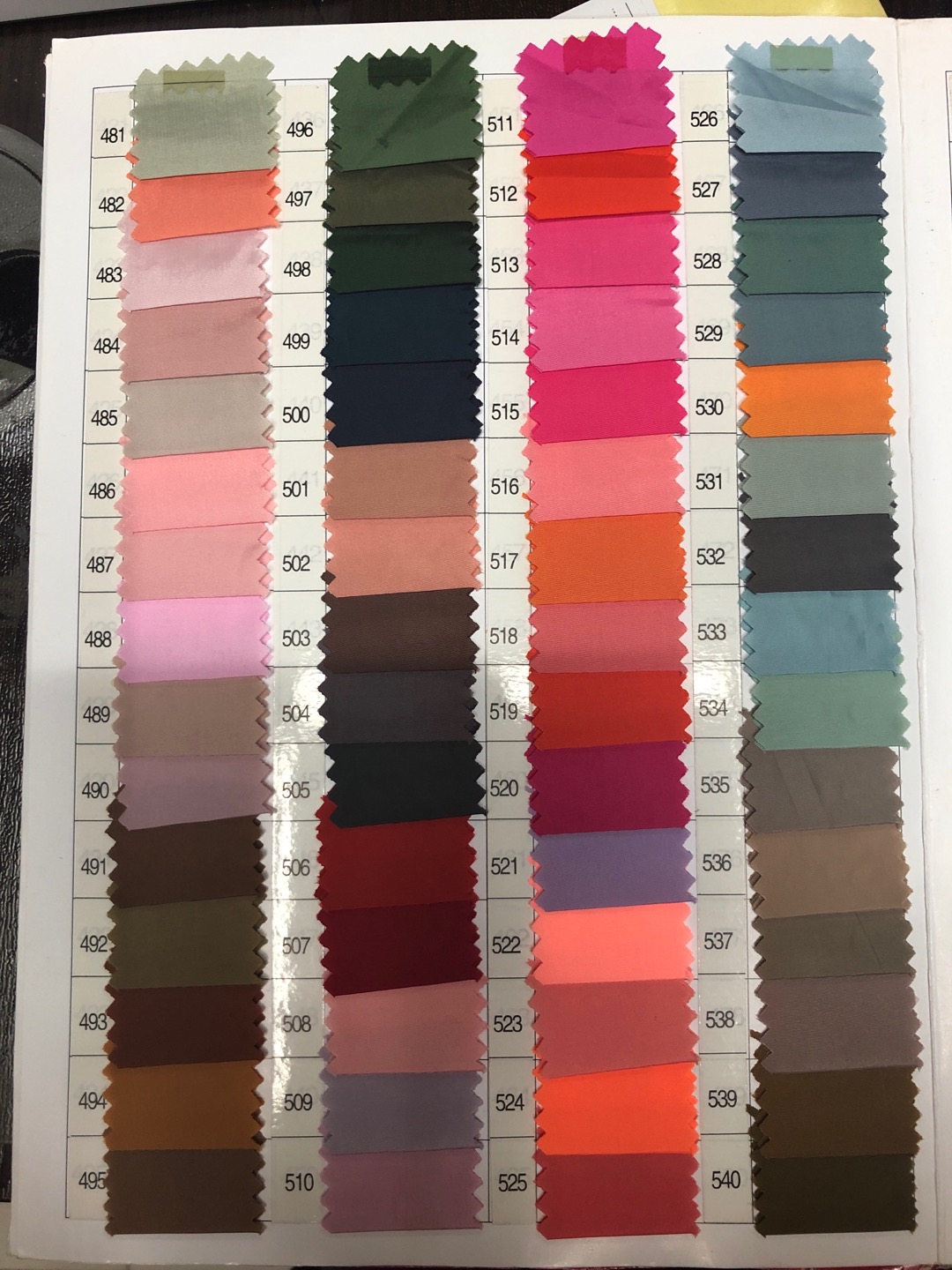 Bright Color High Temperature Dyeing Feel Excellent 300T Polyester Taff Fabric