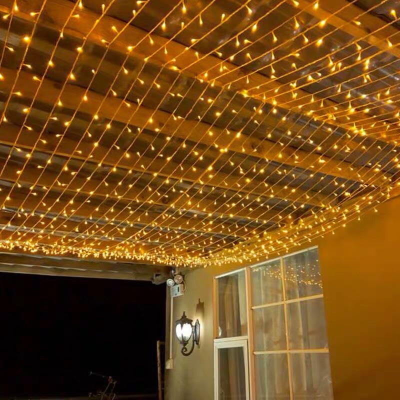 LED small colored lights, flashing lights, string lights, full sky stars, little girl heart bedroom room decoration, Internet celebrity decoration renovation, stars details Picture