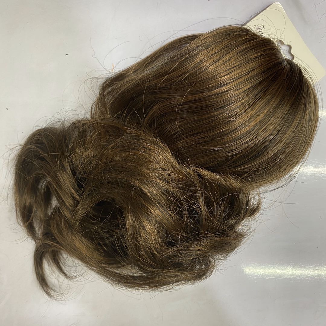 热销经典日系时尚潮流金色披肩大波浪马尾假发