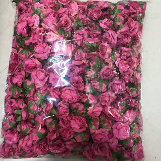 DIY 仿真花花环材 复古油画小茶玫假花仿真玫瑰花头森系手