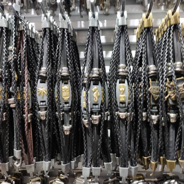 编织手绳男士手链韩版个性潮手饰细节图