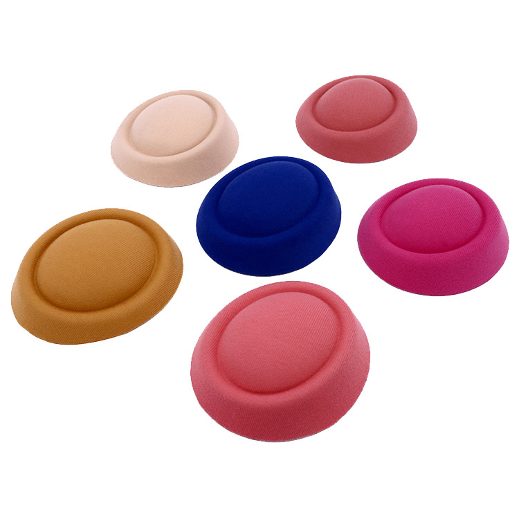 Woolen flight attendant hat, stage top hat, headwear, flight attendant hairpin accessory, adult hat Specification image