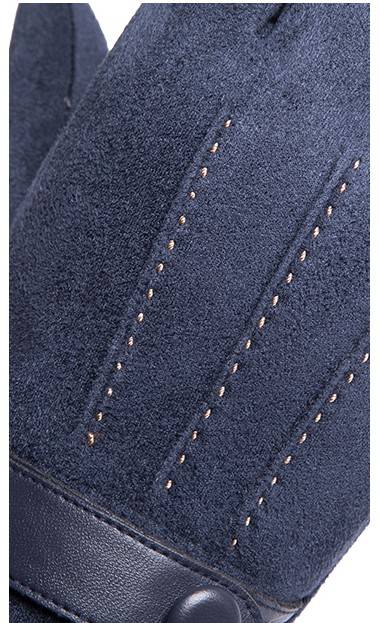 Guantes mujer otoño invierno pantalla táctil más terciopelo gamuza caliente guantes de estudiante lindo ciclismo invierno engrosado details Picture