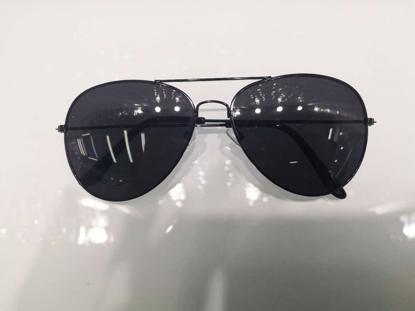 新品时尚大框墨镜圆框太阳镜偏光镜韩版网红潮人高档金属3025