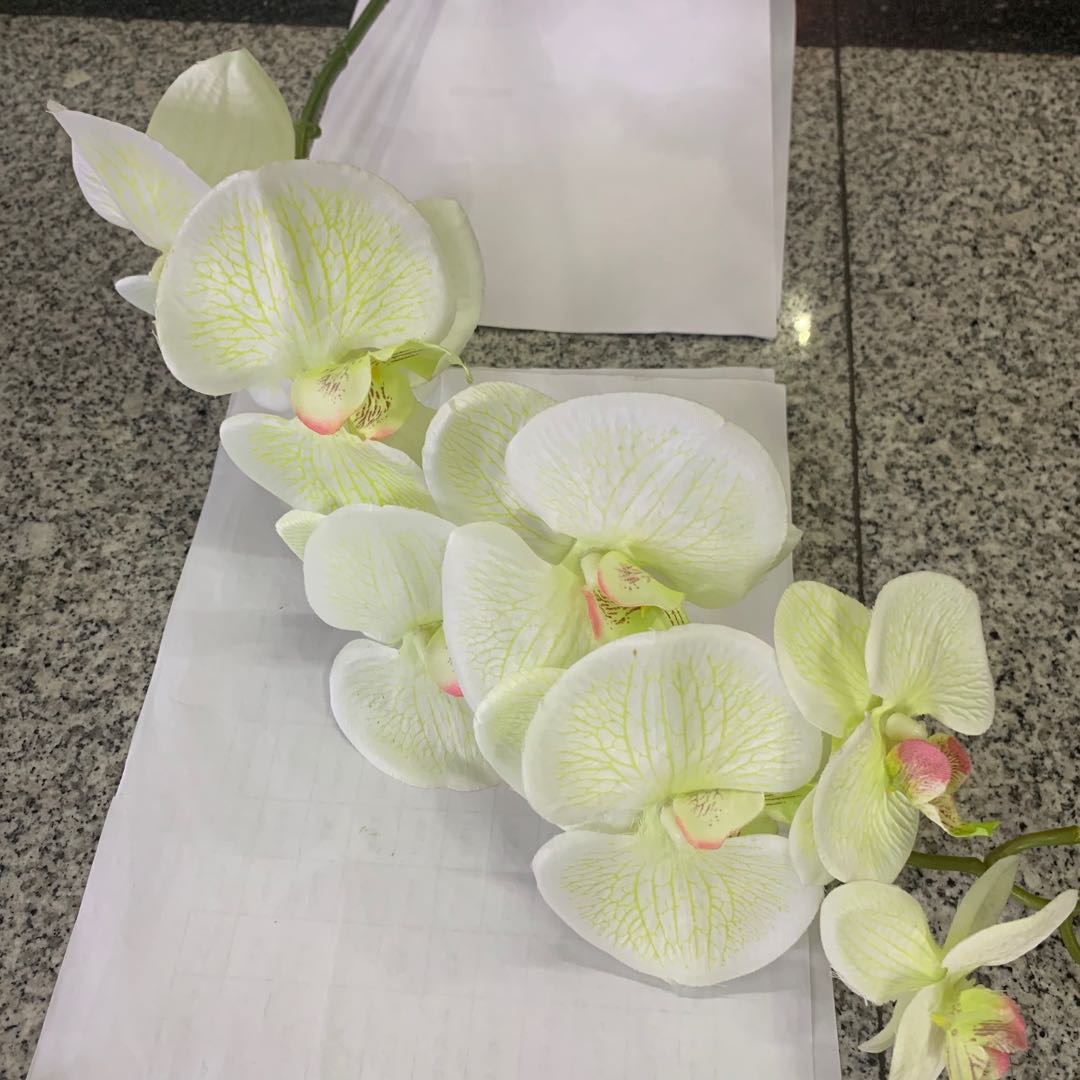 仿真花假花餐桌卧室客厅装饰品摆设花酒柜创意摆件工艺品塑料花米兰色