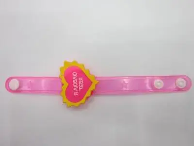 Non-Toxic Pvc Silicone Wristband Light Hand Flash Cartoon Light Exaggerated Soil Cool Wristband For Children