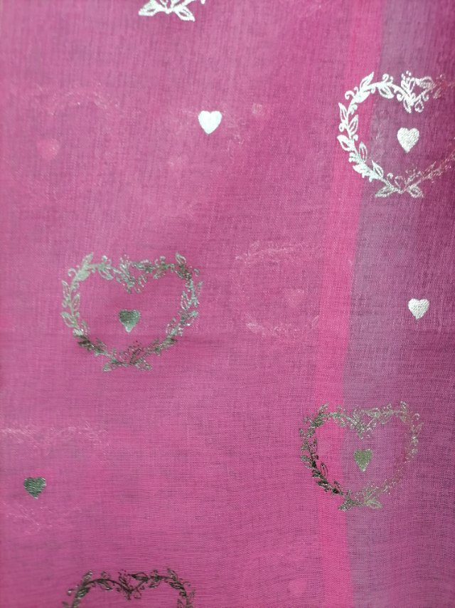 Dori silver-embossed gauze curtain thickened self-adhesive bay window partition small short curtain balcony Specification image