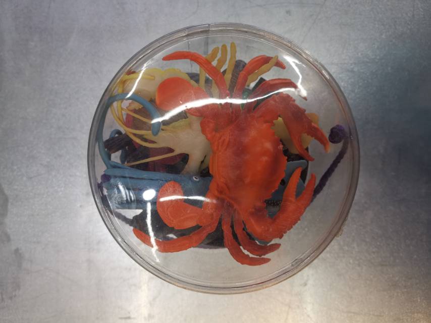 塑料桶装静态各种海洋动物模型仿真玩具塑料材质款式多样产品图