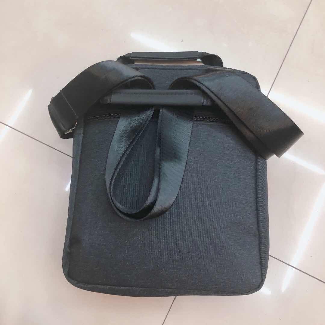 Black hand-held casual crossbody bag, Korean-style men's bag, fashionable sporty small backpack, trendy men's bag Specification image