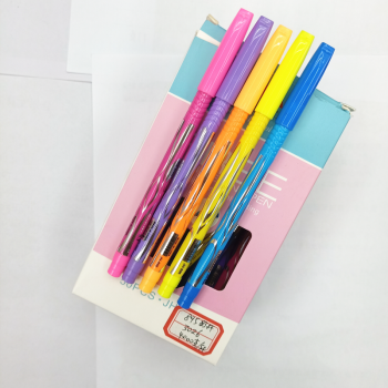 Foreign Trade Ballpoint Pen Can Be Customized Logo Plastic Ballpoint Pen Red Black Blue details Picture