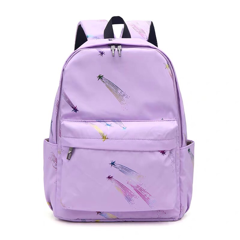 ins风书包少女韩版高中大学生校园初中森系原宿双肩背包产品图