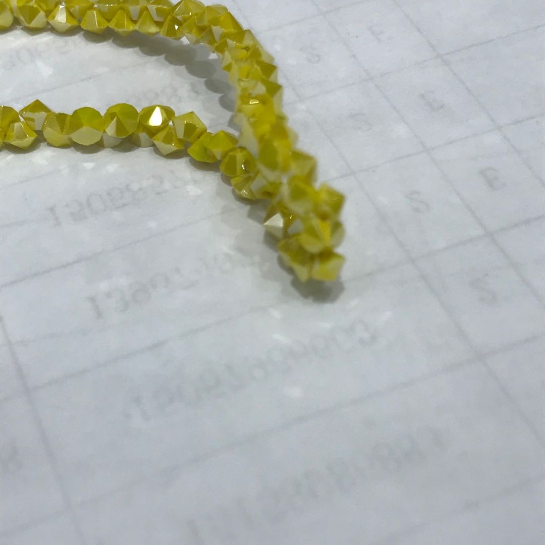 嫩黄的秋天颜色水晶颜值爆棚厂家直销产品图