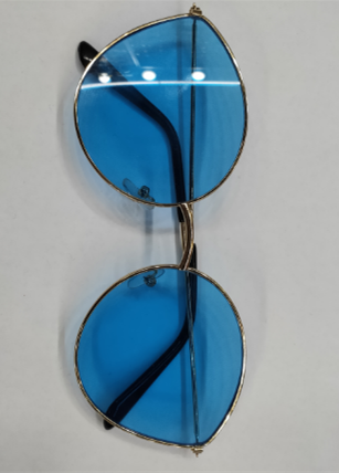 新款蓝色时尚太阳镜男款防紫外线眼镜墨镜防晒镜眼镜详情图3