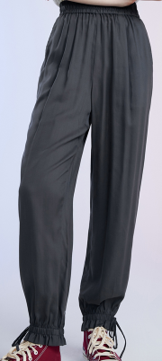 Spring cloud pants new casual pants high waist large size wide leg pants straight pants pendant feeling long pants thumbnail