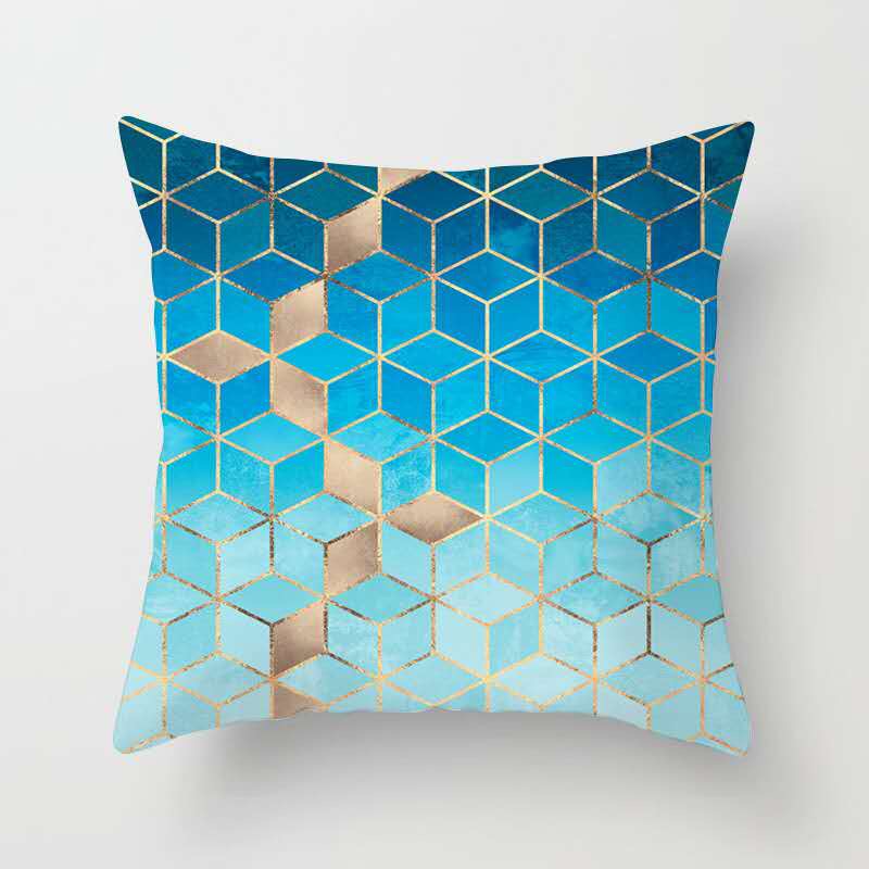 Colorful Modern Style Cotton Pillow Case details Picture