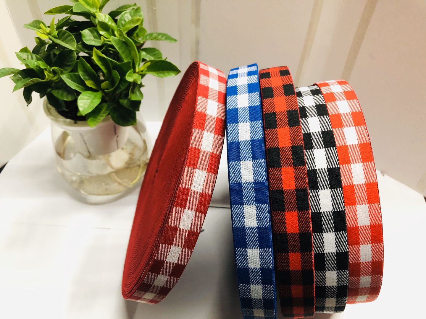Manufacturers Direct Sales Diy Color Striped Ribbon Ribbon Diy Clothes T Shirt Shoes Hat Decorative Ribbon Ribbon Clothes Wrapping Cloth Strip Accessories Specification drawing