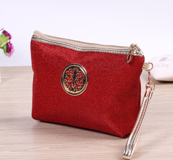 化妆包/化妆包带镜子/七彩化妆包/旅行化妆包/包包细节图