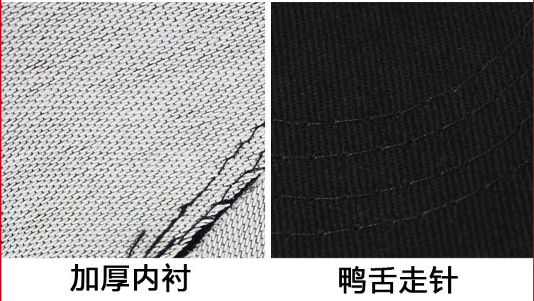 白色新款棒球帽休闲户外遮阳春鸭舌帽BLACK字样细节图