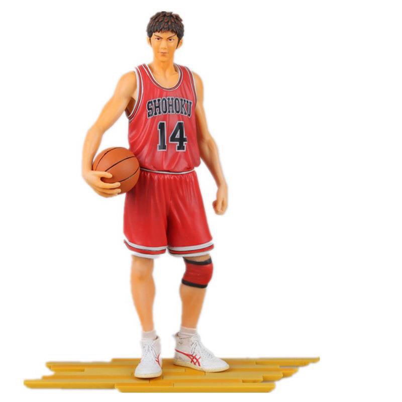 A fun Slam Dunk model figurine from Sakuragi Hanamichi, Rukawa Kaede, Miyagi Ryota and Mitsui Shu details Picture