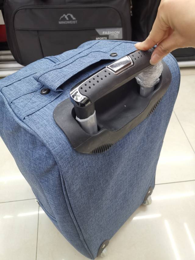 时尚多功能可手提拉杆箱旅行包细节图