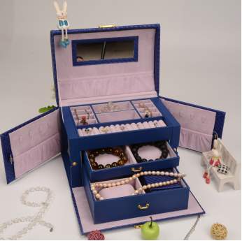 CX7199欧式化妆镜饰品珠宝收纳盒礼盒装详情图3