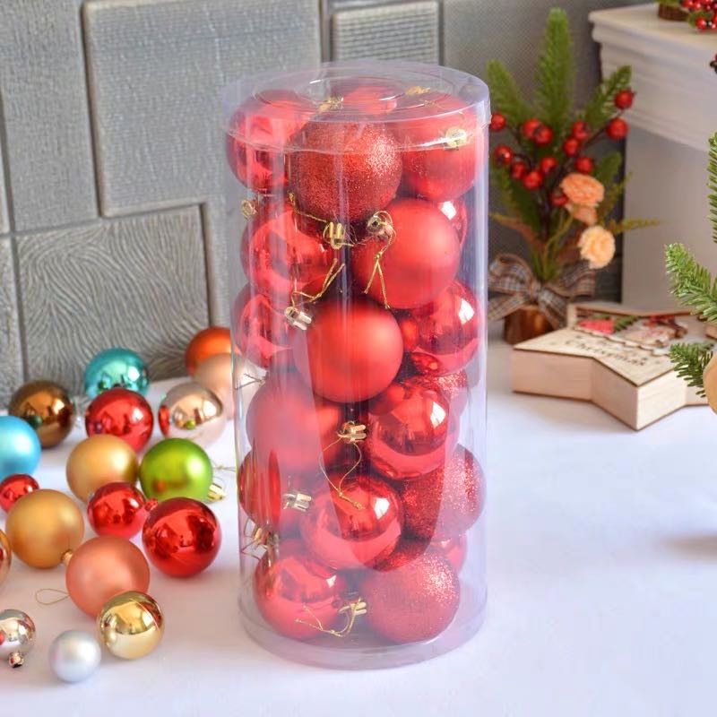 Christmas balls, Christmas tree decoration balls, decorative hanging balls, colored balls, bright balls, electroplated balls, hanging balls, Christmas tree decorations details Picture