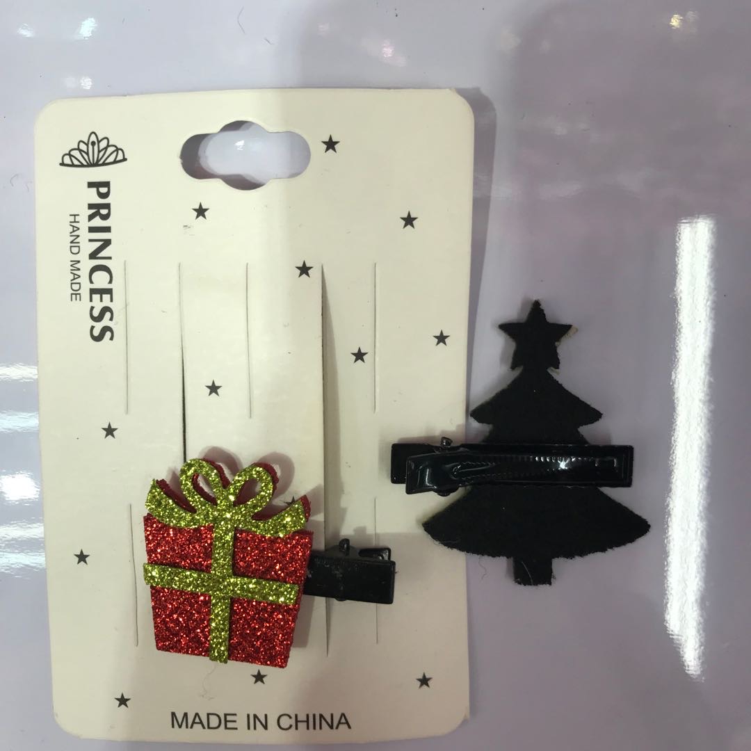 Bright pink iron children's hair clips, direct sales from Dongdaemun, South Korea, fashionable and trendy details Picture