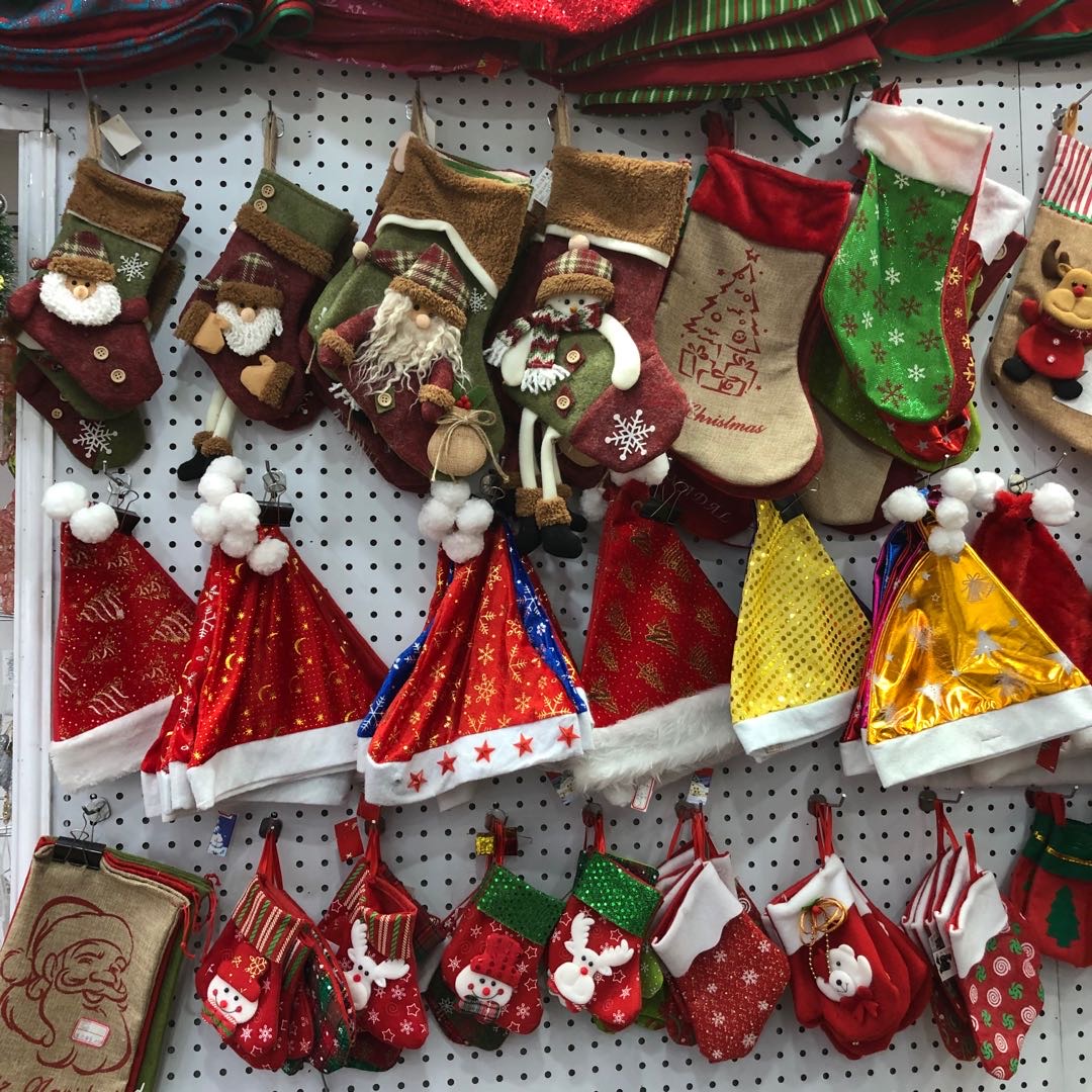 Manufacturers direct Christmas supplies Christmas hats and Stocking decorations thumbnail